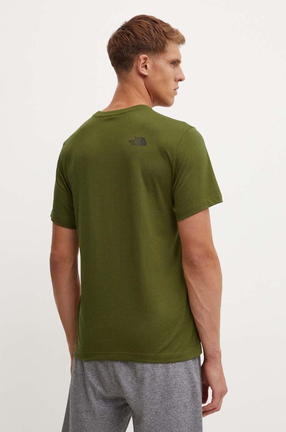 Oblačila Kratka majica The North Face M S/S Simple Dome Tee NF0A87NGPIB1 zelena