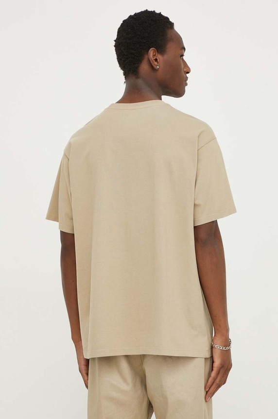 Odzież Levi's t-shirt bawełniany 0008C beżowy