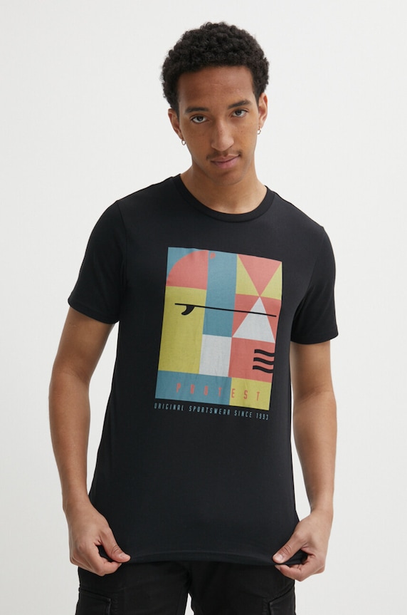 Protest t-shirt Prtwelby czarny 1712243