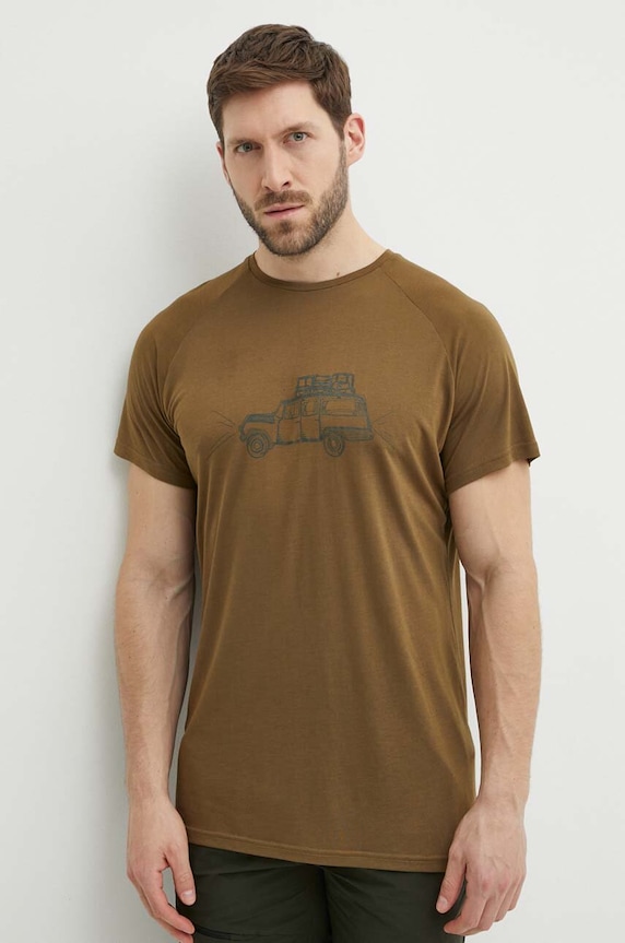 Viking tricou sport Likelo print verde 500.26.6667