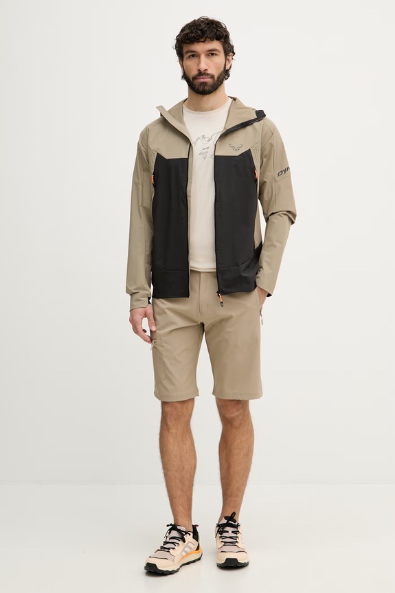 Viking T-shirt sportowy męski z wiskozą Morain 500.26.7112 beżowy SS26