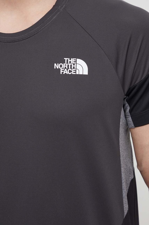 The North Face t-shirt sportowy Bolt NF0A825GMN81 szary