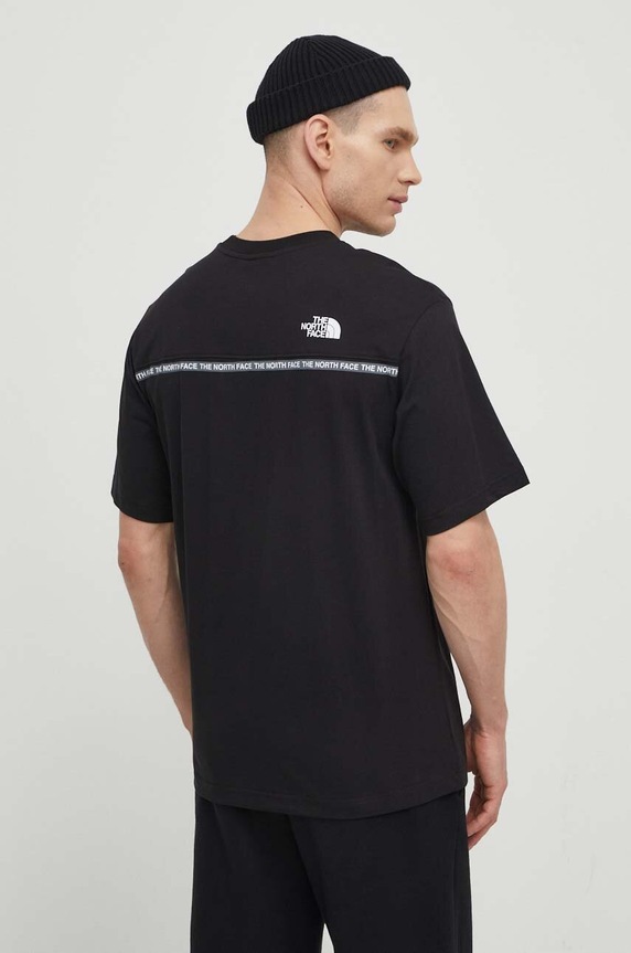 Ruházat The North Face pamut póló NF0A87DDJK31 fekete