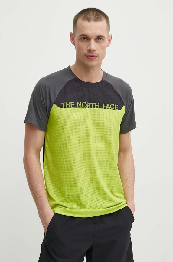 Športové tričko The North Face regular zelená NF0A87TYWIP1