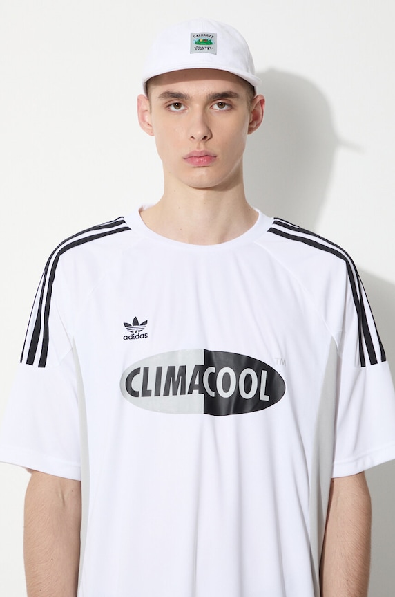 adidas Originals t-shirt Climacool relaxed white JH4964