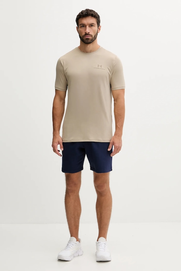 Under Armour t-shirt γυμναστικής ανδρικό Rush Energy 1383973 πράσινο SS26