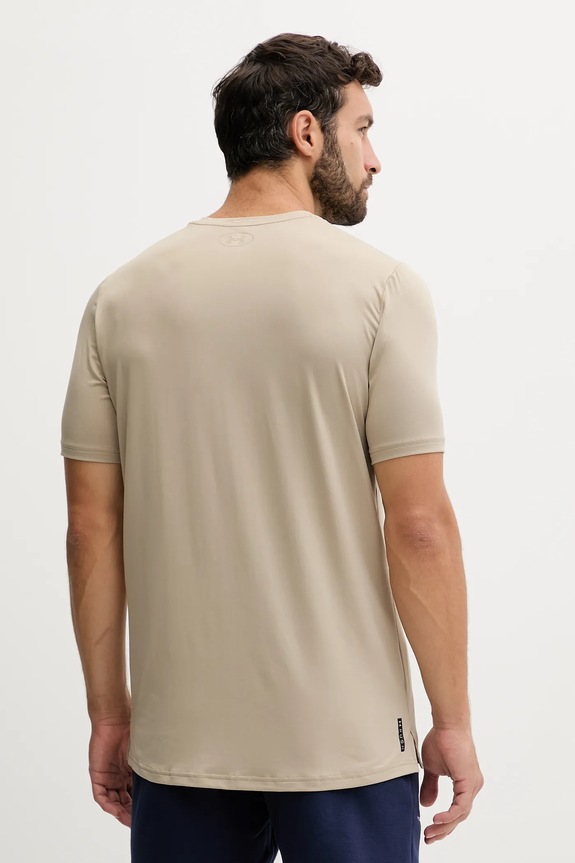 Ρούχα Under Armour t-shirt γυμναστικής ανδρικό Rush Energy 1383973 πράσινο