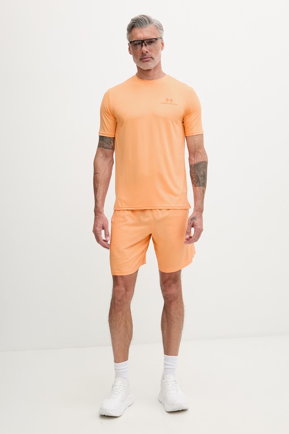 Under Armour trening kratka majica moška Rush Energy 1383973 oranžna SS26