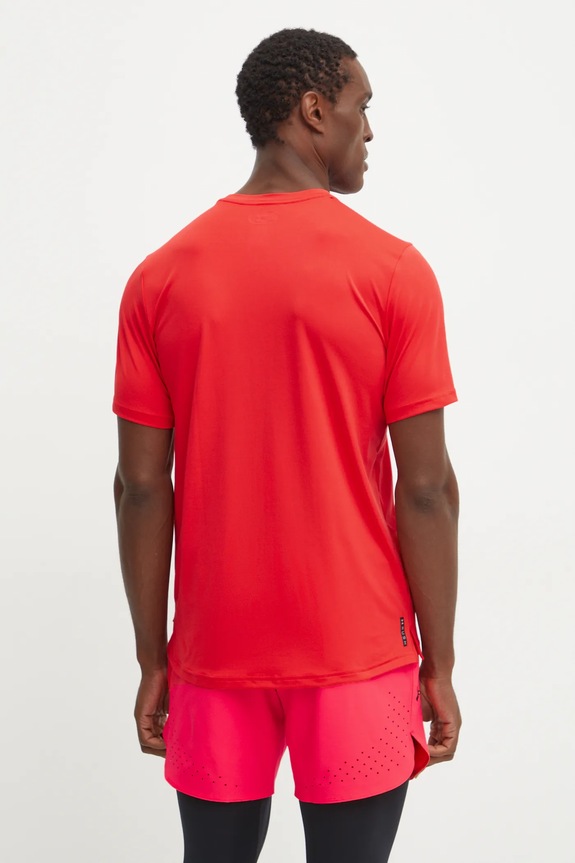 Ρούχα Under Armour t-shirt γυμναστικής ανδρικό Rush Energy 1383973 κόκκινο