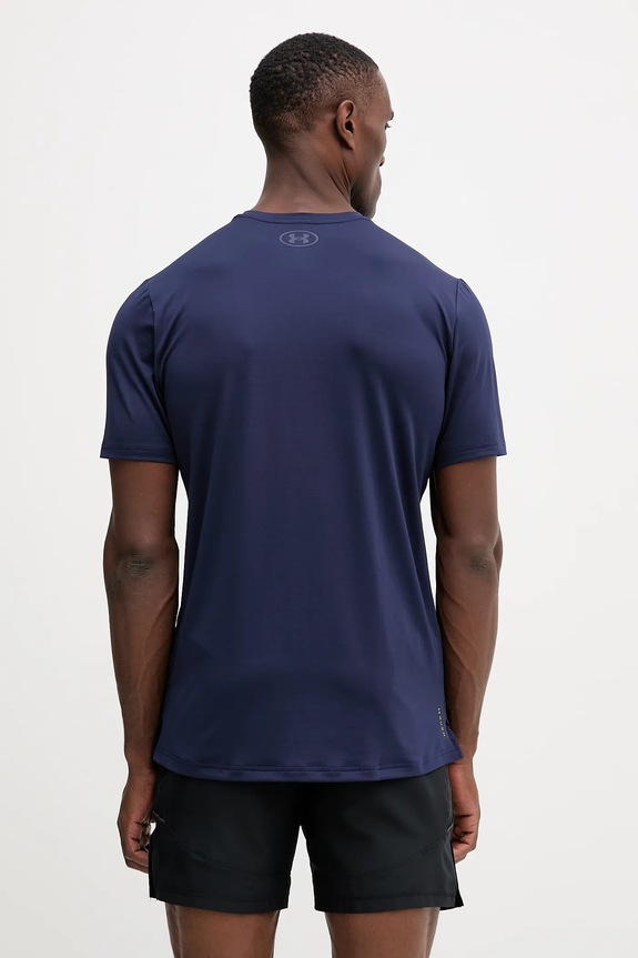Ρούχα Under Armour t-shirt γυμναστικής Ανδρικό Rush Energy 1383973 σκούρο μπλε