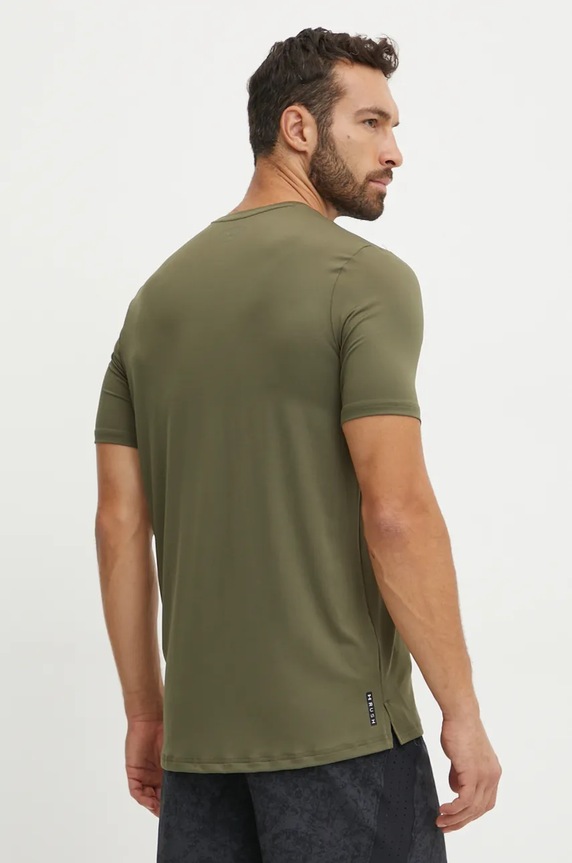 Odzież Under Armour T-shirt treningowy męski Rush Energy 1383973 zielony
