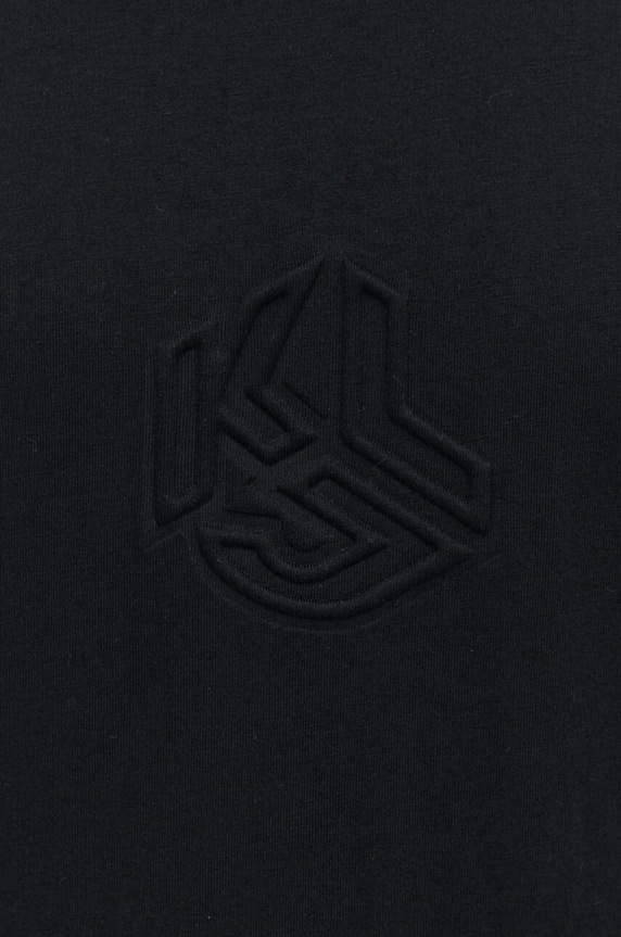 Karl Lagerfeld Jeans t-shirt bawełniany 241D1705 czarny