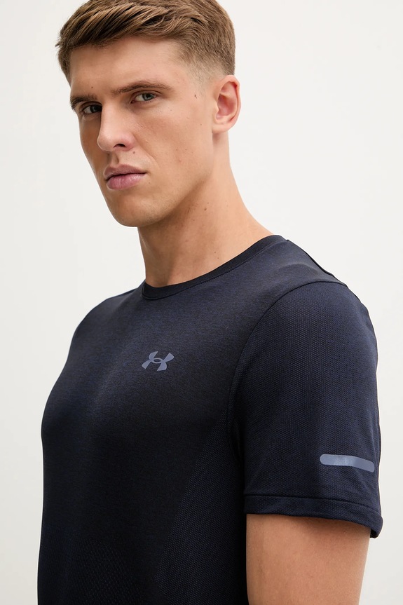 Majica kratkih rukava za trčanje Under Armour Seamless Stride mornarsko plava 1375692