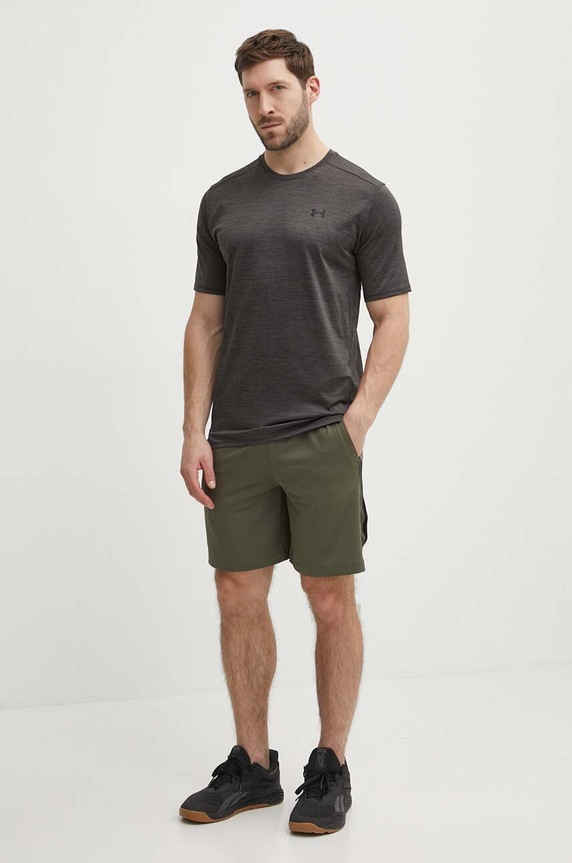 Μπλουζάκι προπόνησης Under Armour Tech Vent 1376791 γκρί SS26