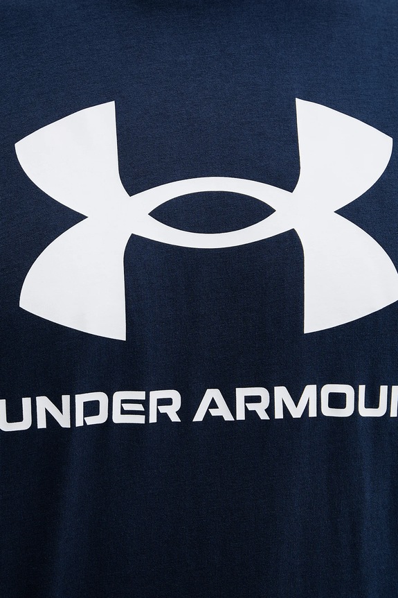 Tričko Under Armour SPORTSTYLE LOGO 1382911 námořnická modř