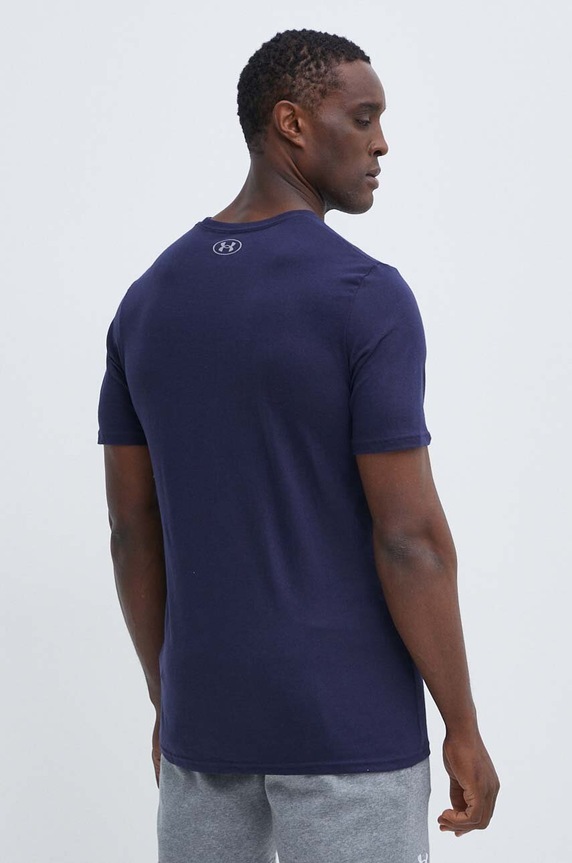 Oblečenie Tričko Under Armour 1382915 tmavomodrá