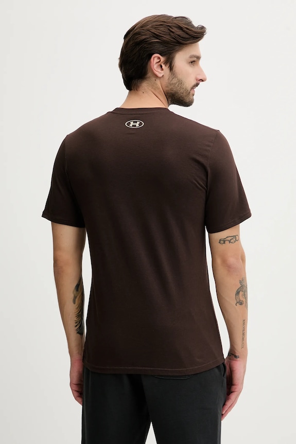Oblečenie Tričko Under Armour 1382915 hnedá