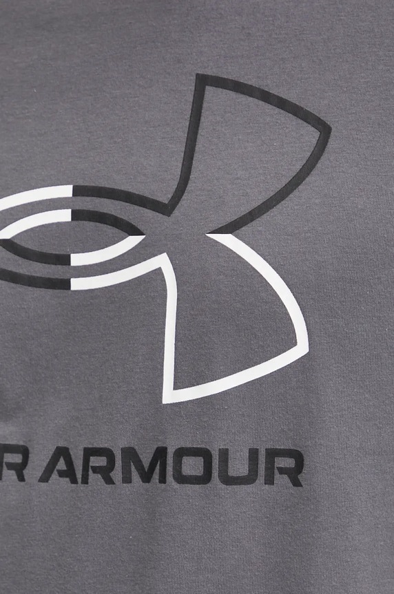 Tričko Under Armour 1382915 šedá