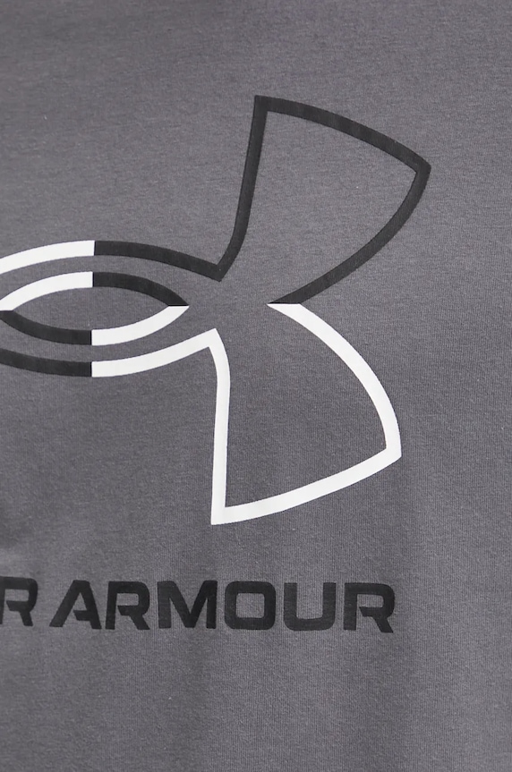 Tričko Under Armour 1382915 šedá
