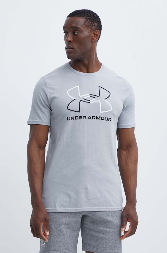 Under Armour tricou gri 1382915