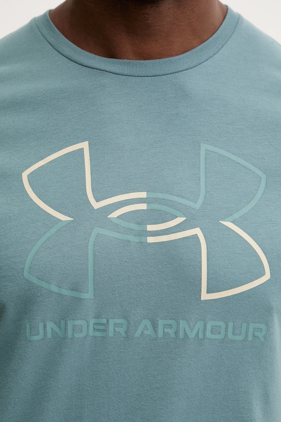 Μπλουζάκι Under Armour 1382915 πράσινο