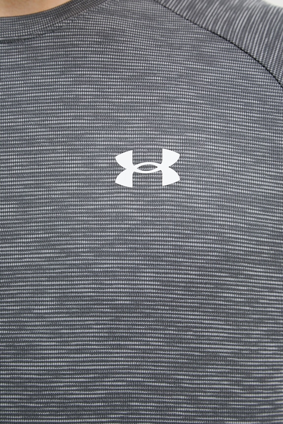 Under Armour t-shirt γυμναστικής ανδρικό Tech Textured 1382796 γκρί