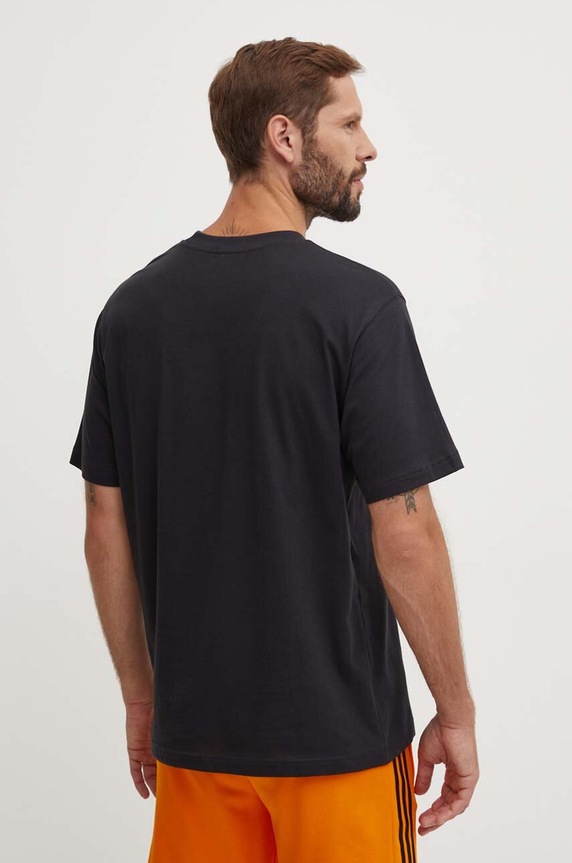 Ruházat New Balance pamut póló Small Logo MT41509BK fekete