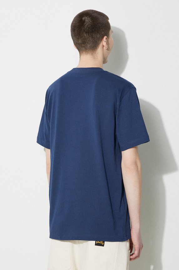 Clothing New Balance cotton t-shirt Small Logo MT41509NNY navy