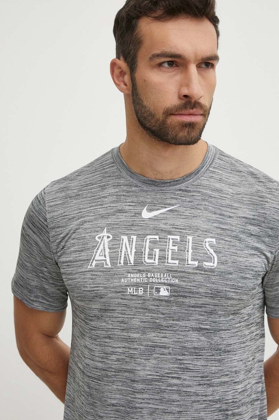 Nike tricou Los Angeles Angels gri NKM5.06G.ANG.J37