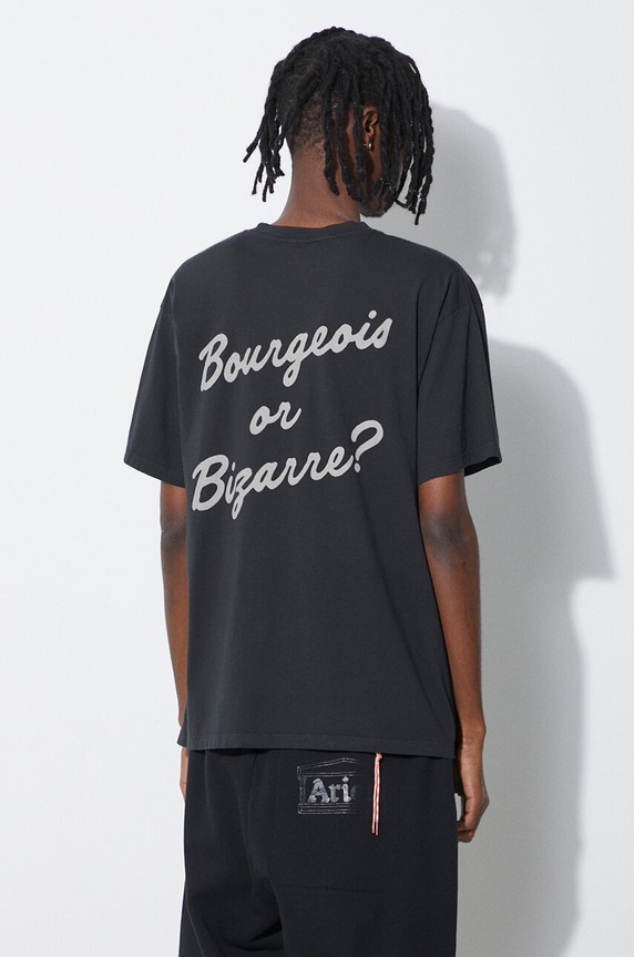 Clothing Aries cotton t-shirt Aged Statue SS Tee SUAR60015X black