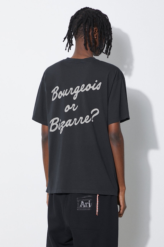 Clothing Aries cotton t-shirt Aged Statue SS Tee SUAR60015X black