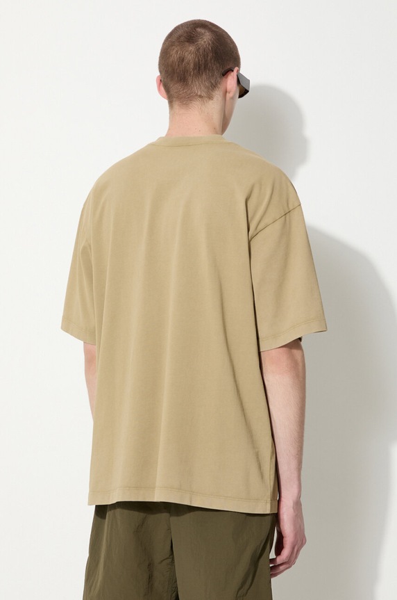 Odzież Vans t-shirt bawełniany Premium Standards Washed SS Tshirt LX VN000GVUCUQ1 zielony