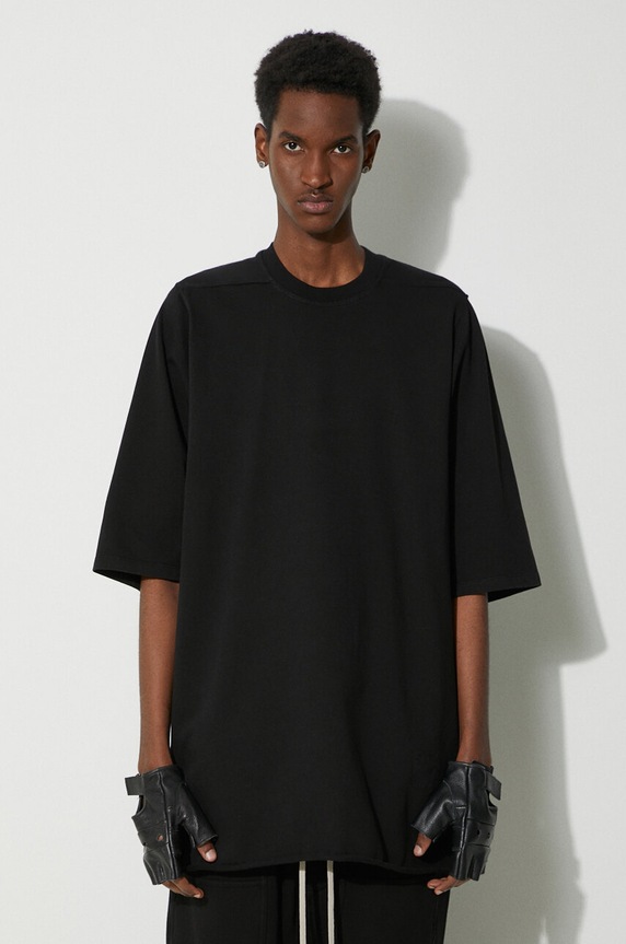 Rick Owens cotton t-shirt Jumbo T-Shirt cotton black DU01D1274.RIG.09