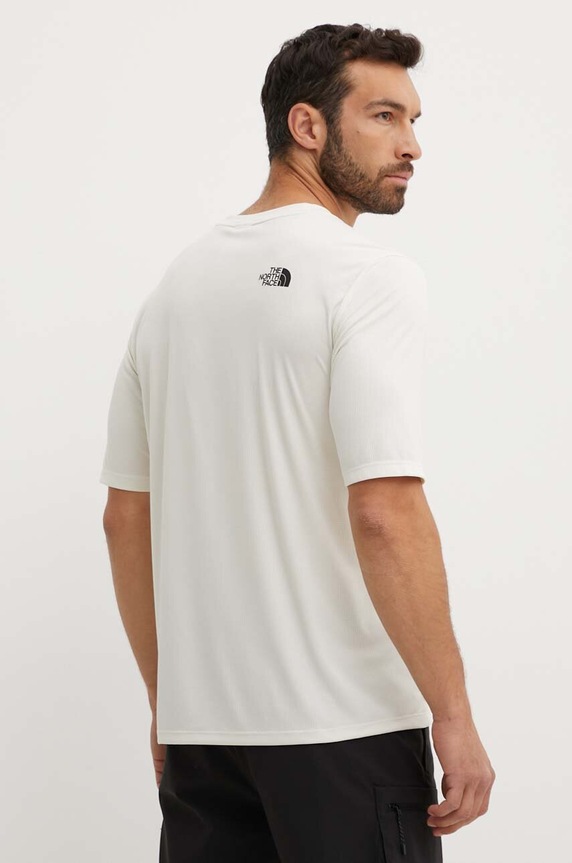 Oblečenie Športové tričko The North Face Shadow NF0A87TUQLI1 béžová