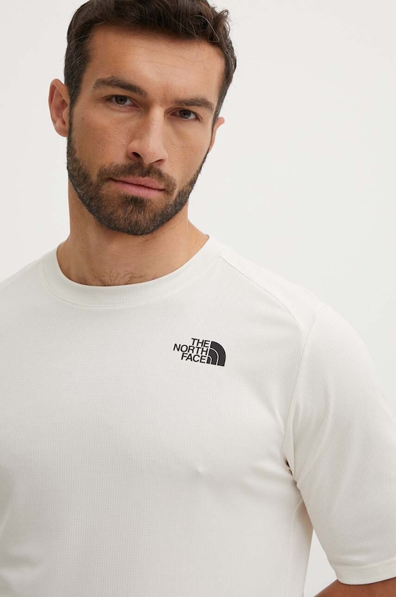 Športové tričko The North Face Shadow béžová NF0A87TUQLI1