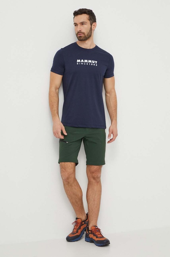 Sportska majica kratkih rukava Mammut Mammut Core 1017.04023 mornarsko plava SS24