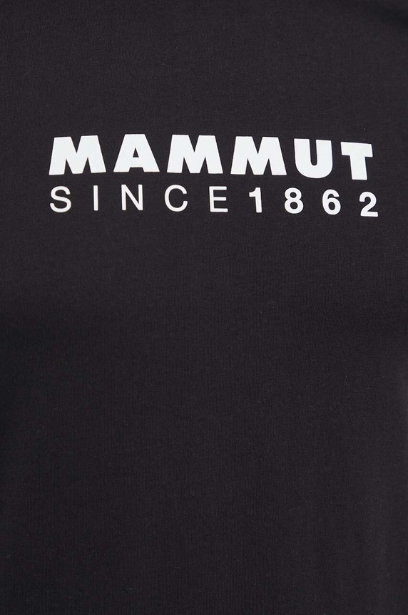 Αθλητικό μπλουζάκι Mammut Mammut Core 1017.04023 μαύρο