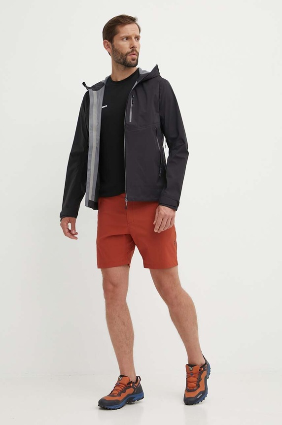 Sportovní triko Mammut Tree Wool 1017.06660 černá SS24