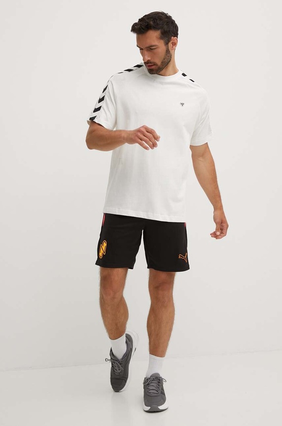 Hummel t-shirt Archive 225258 beżowy AW25