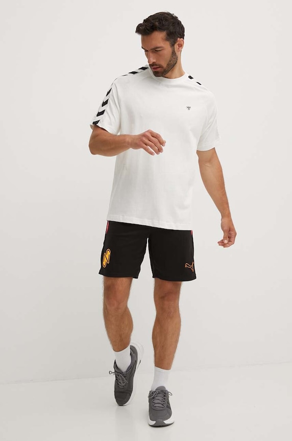 Hummel t-shirt Archive 225258 beżowy AW25