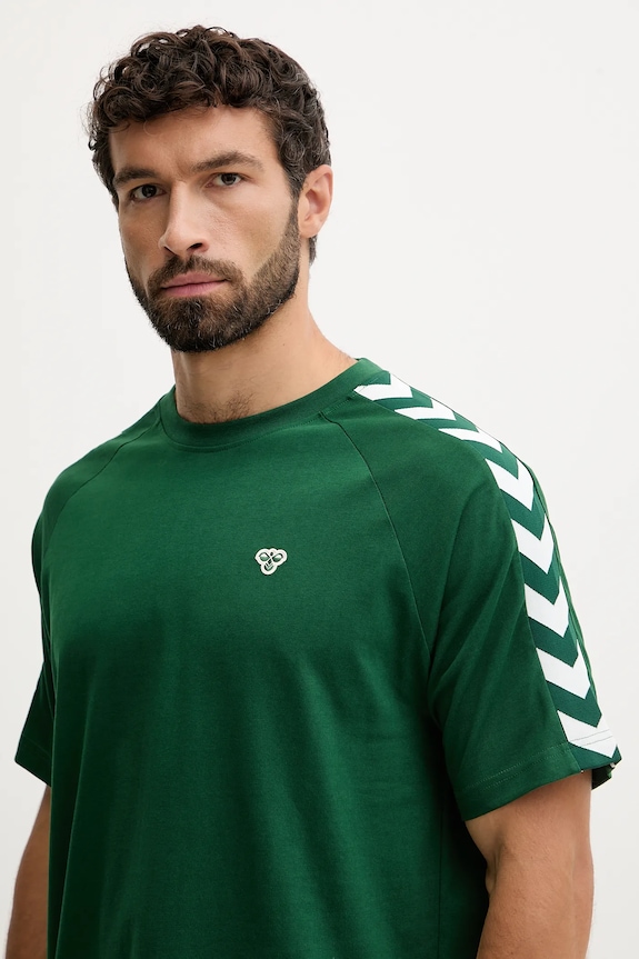 Hummel t-shirt Archive zöld 225258