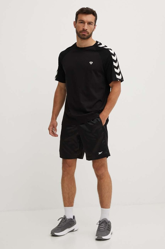 Hummel t-shirt Archive 225258 czarny AW25