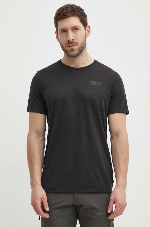Picture t-shirt sportowy Timont Urban MTS898 czarny SS24