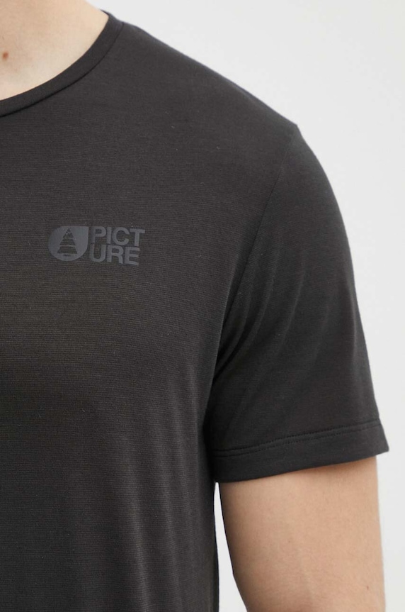 Picture t-shirt sportowy Timont Urban czarny MTS898