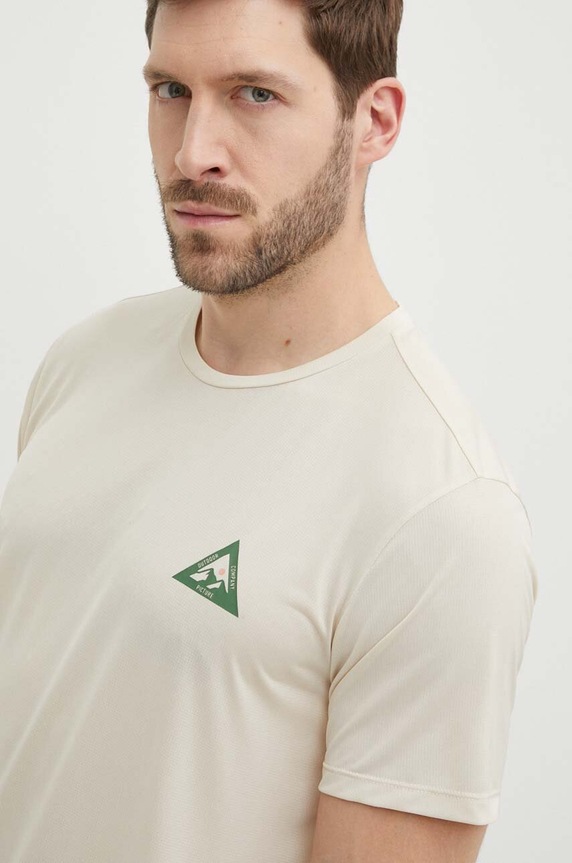 Picture t-shirt sportowy Travis beżowy MTS785