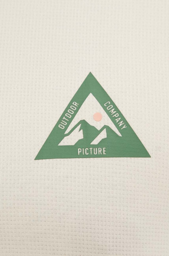 Picture t-shirt sportowy Travis MTS785 beżowy