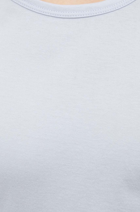 Theory t-shirt bawełniany J0194523 niebieski