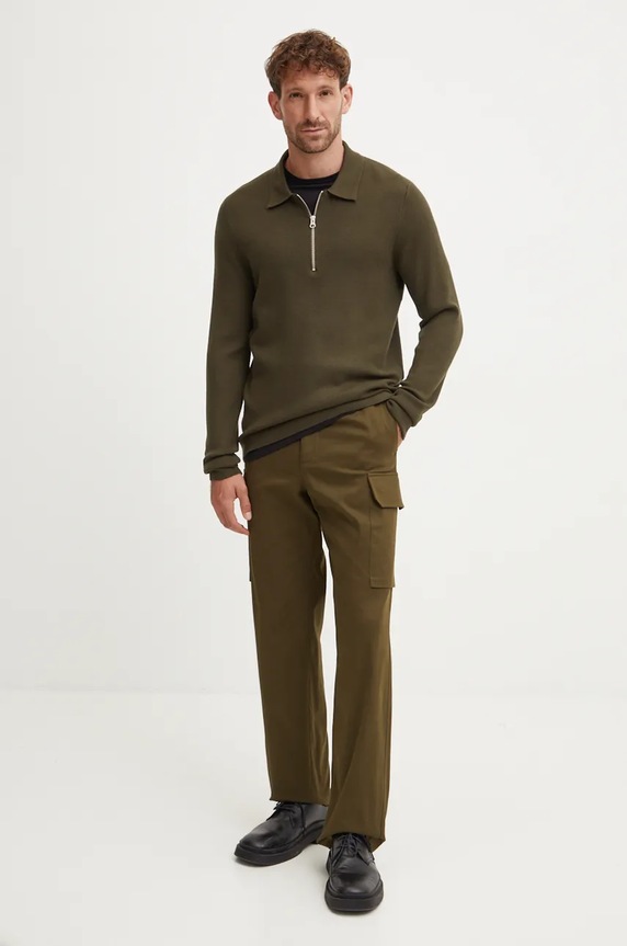 Theory t-shirt bawełniany J0194523 czarny AW24