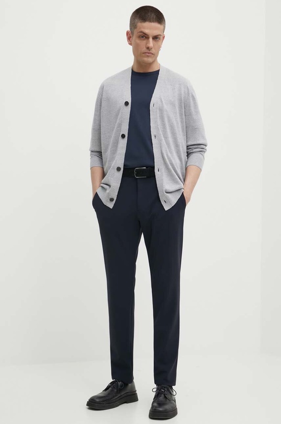 Theory t-shirt M0196528 granatowy SS24