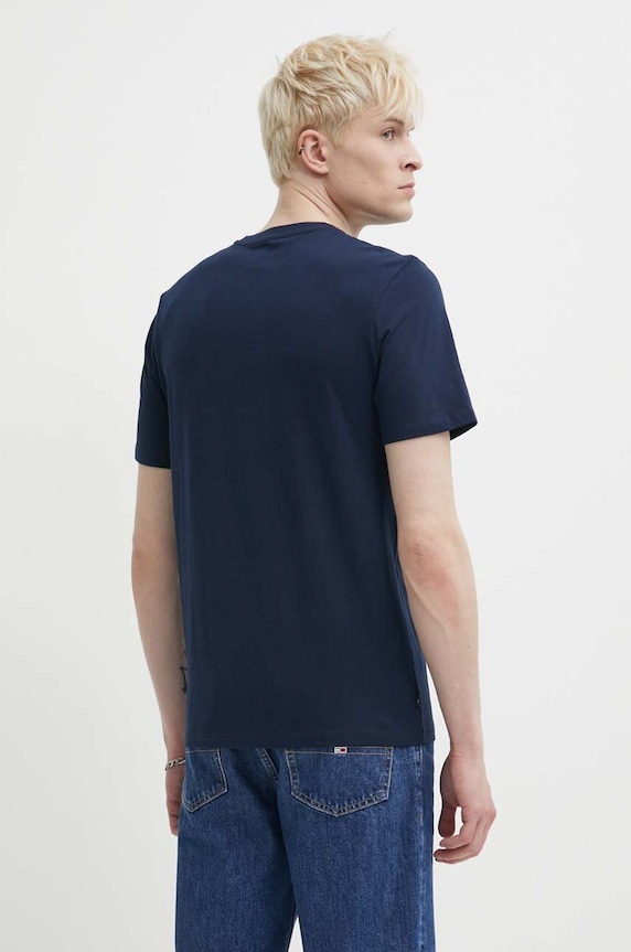 Îmbrăcăminte Timberland tricou din bumbac TB0A2C2RZ021 bleumarin